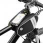 Preview: ROCKBROS | Fahrrad Rahmentasche mit 360° drehbarer Handytasche – Für Smartphones bis 6,5 Zoll, Praktisches Fahrradzubehör mit Handyhalter